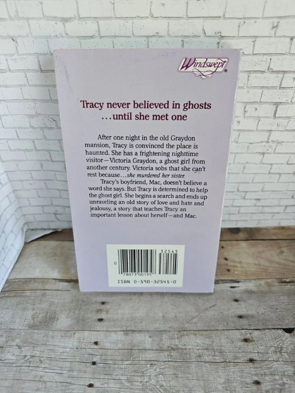Windswept 80's YA Romantic Suspense Ghost of Graydon Place Dorothy Francis Rare
